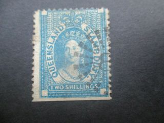 Queensland Stamps Stamps: Stamp Duty Rare - Post (d238)
