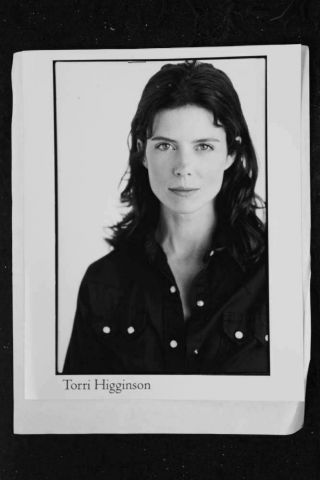 Torri Higginson - 8x10 Headshot Photo W/ Resume - Stargate Atlantis - Rare