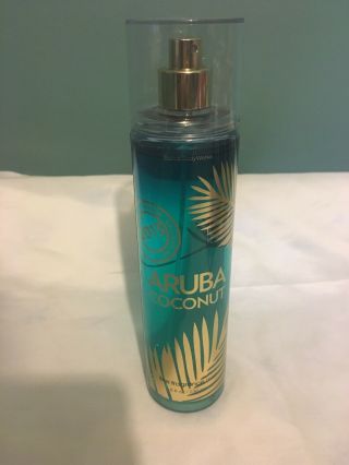 Bath & And Body Aruba Coconut Fragrance Mist Rare & Discontinued