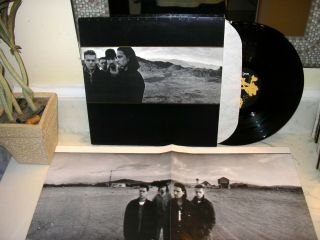 U2 - The Joshua Tree - Or.  Nm - Lp/gatefold/lyrics/poster Rare Records Club Pressing