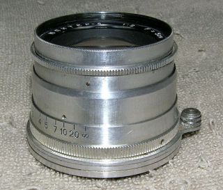 JUPITER 8 2/50 5745125 Old Silver Rare Russian USSR lens M39 FED Zorki Leica 4