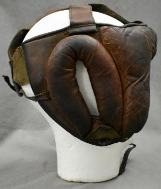 RARE 1924 Lonnie Austin Seattle Boxing Head Gear 2