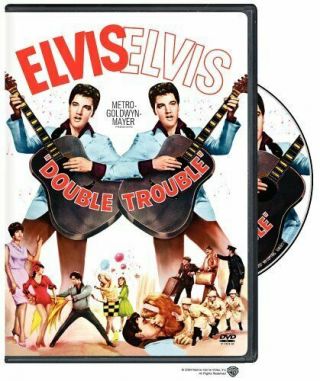 " Elvis Presley " Starring In Double Trouble = Very Rare Dvd