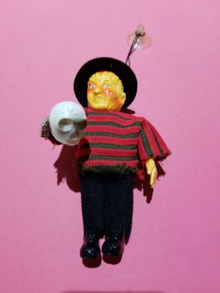Vintage 1988 Freddy Krueger Nightmare On Elm Street Toy Figure Doll Rare