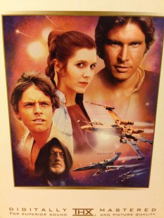Star Wars™ THE COMPLETE SAGA Final Release VINTAGE RARE Saga Artwork VHS HTF SET 8