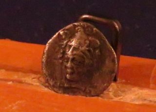 Thessaly Peirasia Ar Trihemiobol Athena Facing / Warrior Ex - Cng Ex - Bcd Very Rare