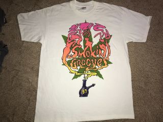 Smokin Grooves Rare 1997 Shirt Vintage George Clinton Outkast Roots Rap Hip Hop