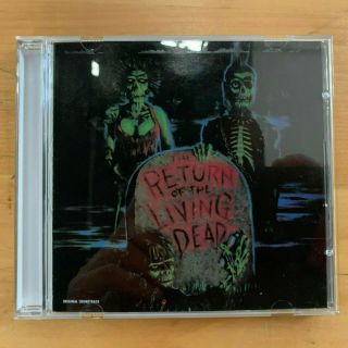 V/a - Return Of The Living Dead Rare Cd Movie Soundtrack 80s Zombie Punk Horror