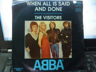 Abba A Lote 3 Rare Record`s Of 7 " Made In Mexico P 1975 1983 I Do I Do,  The Vi