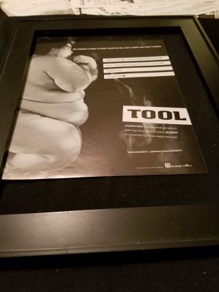 Tool Undertow Rare Radio Promo Poster Ad 2