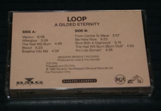 Loop A Gilded Eternity Rare Advance Promotional Cassette Tape 1991 With Cd Only