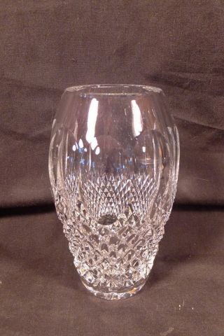 Waterford Crystal Colleen Irish Cut Glass Rare Vase 5 " Perfect