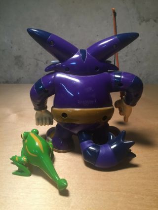 RARE Sonic Adventure Big the Cat and Froggy Figure by Toy Island Sega 2000 2