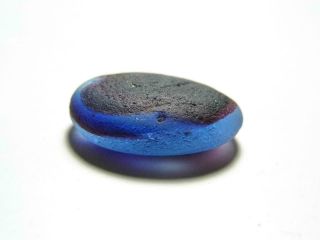 1 Multi XL Medallion Pink Blue 0.  31oz JQ RARE Seaham English Sea Glass 3