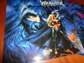Warlock ‎– Triumph And Agony.  Org,  1987.  Vertigo.  (ex Doro).  Rare First Press