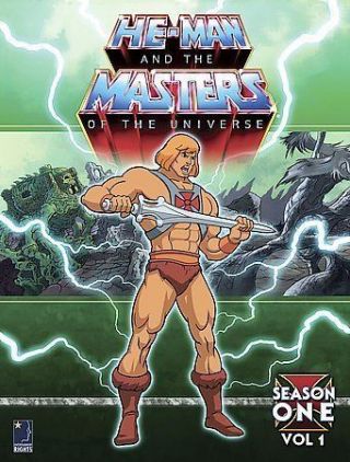 He - Man And The Masters Of The Universe Season 1: Volume 1 6 - Disc Dvd Set - Rare