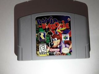 Rare Banjo - Kazooie (nintendo 64,  1998) And