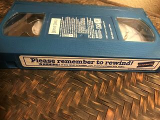Donnie Darko with Rare Blue Blockbuster VHS Tape 3