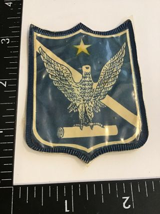 1950’s Rok South Korean Army Aviation School Pocket Patch No Glow Rare