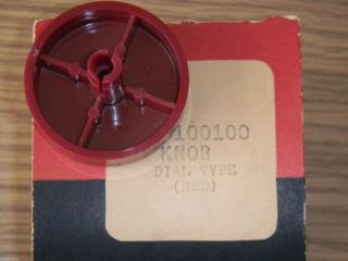RARE Vintage RCA 100100 KNOB Radio Station Selector - Replacement - NOS 3