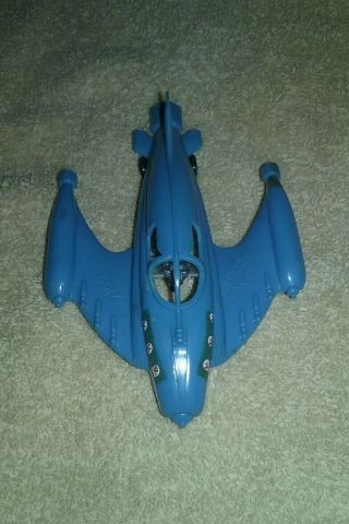 Vintage 1950s Rare Blue Pyro X - 100 Space Scout Spaceship Neat