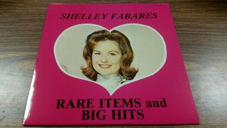 Shelley Fabares Rare Items & Big Hits Lp Record Import Nm/ex 1989 Colpix Scp 522