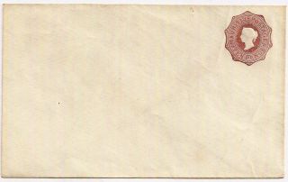 1873 Mauritius Qv 10d Brown Postal Stationery Envelope -,  V.  Rare