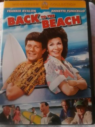 Back To The Beach (dvd,  1987) Rare Oop