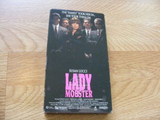 Lady Mobster Rare Gangster Mofia Vhs Movie Susan Lucci Vm Very Mature 1992 Turne