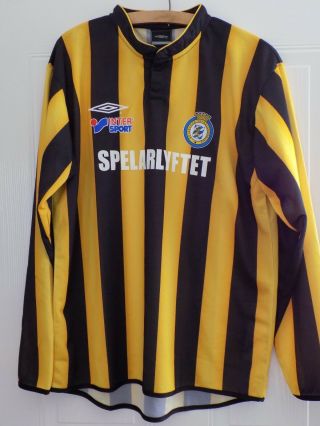 Ifk Goteborg (gothenburg) Football Shirt Jersey Very Rare Maglia Soccer Top