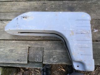 Vintage Pedal Car Tractor Riding Toy Part Metal Body Rare 2