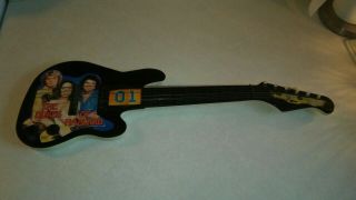 1981 Dukes Of Hazzard Black Electric Style Guitar Toy,  26 " Rare General Lee