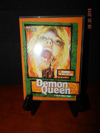Demon Queen Dvd - Rare Oop Donald Farmer - Unrated