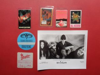 Alice In Chains,  Promo Photo,  6 Backstage Passes,  Rare Tour Originals
