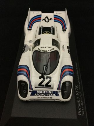 Rare Minichamps Martini Porsche 917K Le Mans 1971 Winner 1/43 2