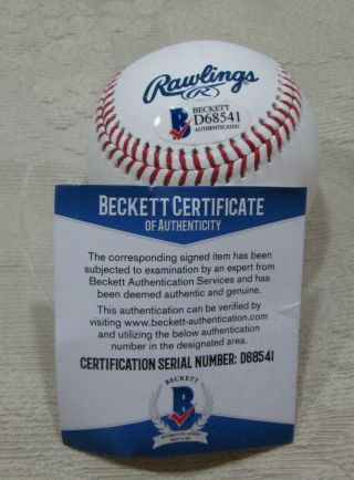 RARE YU DARVISH AUTO SIGNED BASEBALL CHICAGO CUBS IS FROM BECKETT WOW 2
