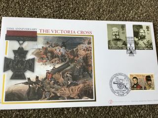 Buckingham Cover First Day Cover Rare Buckingham Cover The Victoria Cross