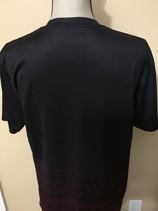 Rare NIKE FSU Seminoles Noles Team Issue Dri Fit MEDIUM Shirt / Black & Red 6