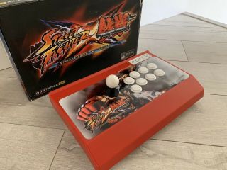 Mad Catz Street Fighter X Tekken Fightstick Pro Arcade W/ Box Red,  Rare