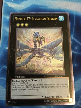 Number 17: Leviathan Dragon Ultimate Rare 1st Edition - Near Mint/nm - Genf - En039