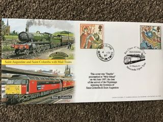 Rare First Day Cover Limited Edition Cover Railways Steam Engines Trains Cover