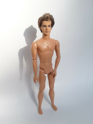 Rare 100,  Poses Ryan Fashionista Ken Doll Barbie Hair Articulated Sporty