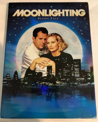 Moonlighting The Complete Fourth Season 4 Four Dvd Like Rare 3 - Disc Oop