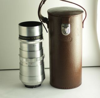 Rare Meyer - Optik Gorlitz Telemegor F/5,  5 180mm Lens Exa/exakta Bajonet W/case