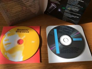 Shakin Stevens very rare cd and dvd gate fold set 3
