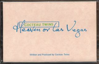 Cocteau Twins Heaven Or Las Vegas Rare Promo Advance Cassette 