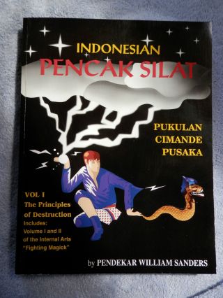 Extremely Rare Find - Signed And Numbered Pencak Silat Books