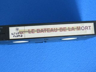 LE BATEAU DE LA MORT (DEATH SHIP) VHS ACCEPTABLE MEGA RARE FRENCH NTSC HORROR 4