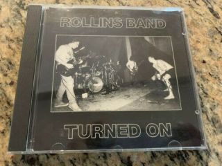 Rollins Band Turned On Cd,  Ultra Rare 2.  13.  61 Publications Issued (213cd01)