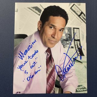 Oscar Nunez Hand Signed 8x10 Photo Actor Autographed The Office Show Rare